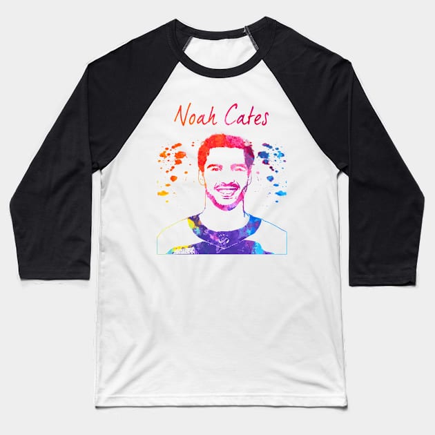 Noah Cates Baseball T-Shirt by Moreno Art